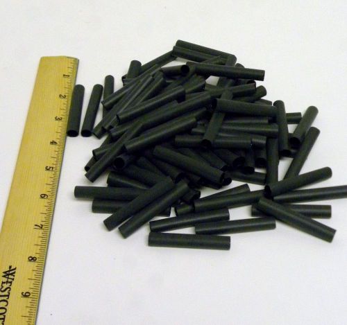 100 Piece Heat Shrink Tube 2” X 5/16” OD Black Tubing PreCut 2:1 =OVER 16.5 FEET