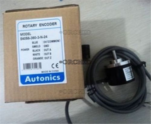 autonics new in box e40s6-360-3-n-24 rotary encoder #2143597