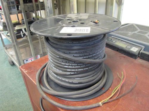 Grainger Type S00W Wire 5ZG77 18 AWG 4-Conductor  600V *Approx 99ft* New Surplus