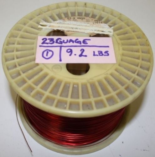 23.0 Gauge Rea Magnet Wire 9.2 lbs / Fast Shipping / Trusted Seller !