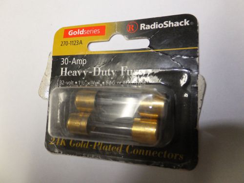 Radio Shack 270-1123A 30 amp Fuse Pack of Two
