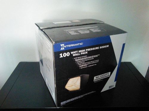 Intermatic wl100hps 100w high pressure sodium wall pack light for sale