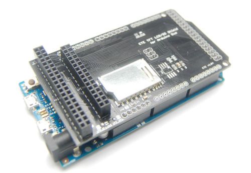 Tft/sd shield for arduino due tft lcd module sd card adapter 2.8 3.2 inch mega for sale