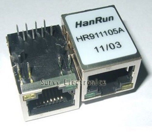 10Pcs HanRun HR911105 HR911105A RJ45 Network Transformer New