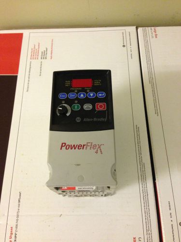 POWERFLEX 4 CAT 22A-D2P3N104 .75 KW 1 HP 342-528VAC (440 3 phase) Allen Bradley