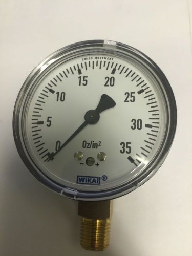 Wika * 0-35oz/in2 gauge - 52158527 swiss made capsule gauge for sale