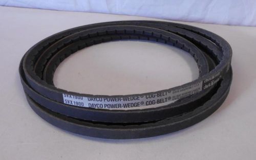 Dayco power-wedge cog-belt oil-heat resistant 1/2&#034; wide 5vx1900 new n for sale