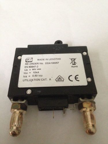 DDA130057 CBI 20 AMPS CIRCUIT BREAKER