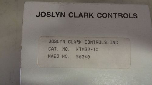 JOSLYN CLARK KTM32-12 NEW IN BOX 3 LINE OVERLOAD RELAY SIZE 2 SEE PICS #A54