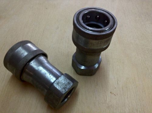 Hydraulic quick coupler - parker # 6601-8-10 female (1/2&#034; npt) for sale