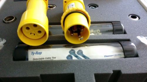 Thomas &amp; Betts T&amp;B russellstoll 30 amp plugs pin &amp; sleeve Plug / Connector items