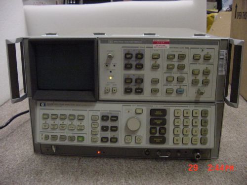 Agilent HP Keysight 8566B w/85662A Spectrum Analyzer, 100 Hz – 2.5GHz/2-22GHZ