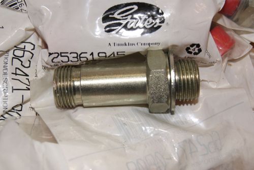(qty 18) gates - part # 8mbsppor-8mfforl, g62471-0808 hydraulic hose adapter 1/2 for sale