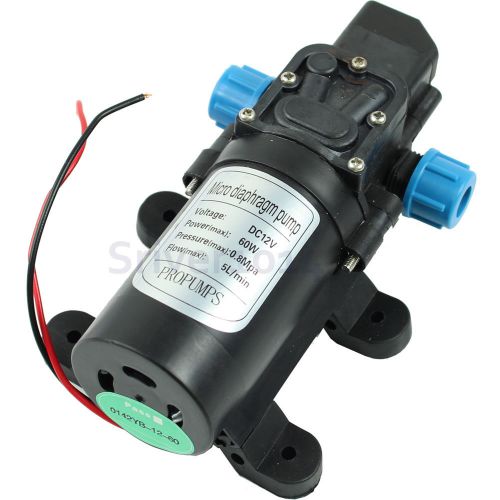 Dc 5l/min 60w micro car automatic switch diaphragm high pressure water pump new for sale