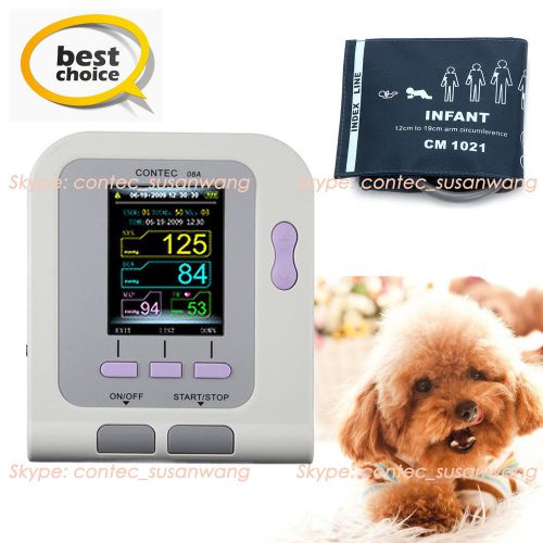 VET veterinary use Digital arm blood pressure monitor heart beat PC software