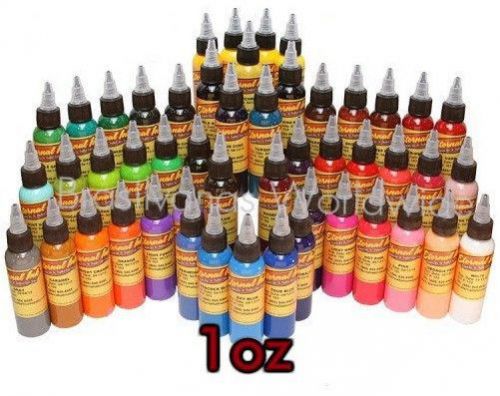 USA Authentic! Eternal Tattoo Ink 50 Color Set of 1oz (Tinta 30ml)Ship Worldwide