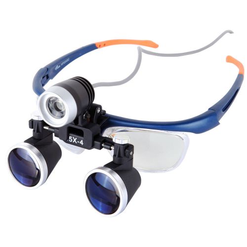 3.5X-4 Medical Surgical Loupe Magnifier w/ 3W Dental Surgery Headlight Headlamp