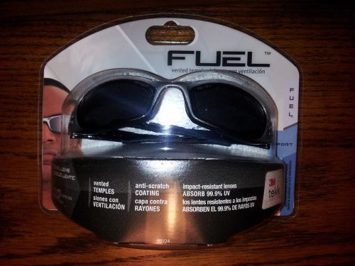 3m tekk protection fuel sport safety eyewear silver/black frame free shipping for sale