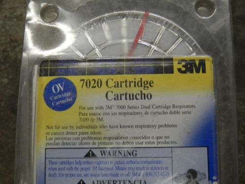 3M 7020  Filter Cartridge for 7000 Series Dual Cartridge Respirator 4 pack New