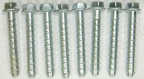Lot Of 8 Simpson Strong Tie THD50400H Titen HD Screw Anchors 1/2&#034; x 4&#034;