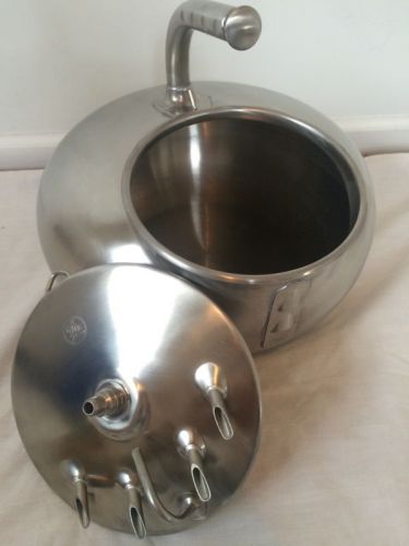 NEVER USED Vintage DeLaval Milking Bucket w/ Shells, Pulsator, Stall Cock