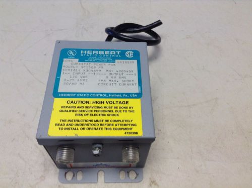 Herbert SE1508 P5 120 VAC Static Power Supply 5 KV 5 ma SE1508P5