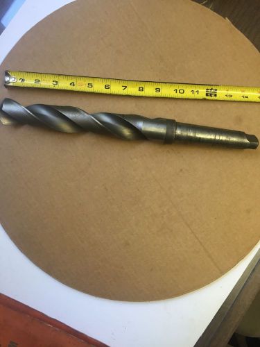 MORSE FORGE USA MADE  1 31/64&#034; 1.4843&#034; HEAVY DUTY HSS 4 MT TAPER SHANK DRILL