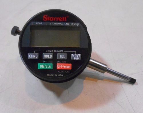 Starrett electronic indicator F2730-3 EDP#65841 Range: 1.000 Resolution: .0005
