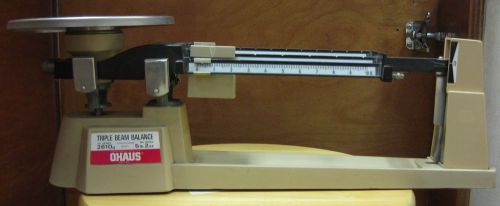Ohaus Triple Beam Balance Scale 700 Series 2610 Grams