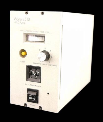 Millipore waters 510 m510 wat021000 hplc liquid solvent delivery pump controller for sale