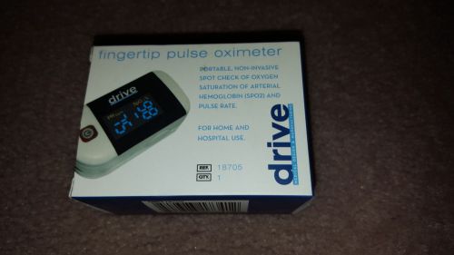 Brand new - drive 18705 fingertip pulse oximeter for sale