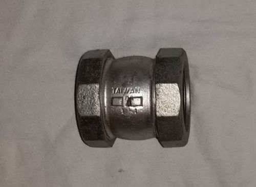 2&#034; x 2 STEEL COMPRESSION COUPLING FITTING NEW
