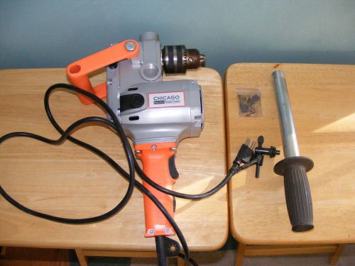 Chicago Electric Power Tools 44790 1/2&#034; Compact 2-Speed Right Angle Drill