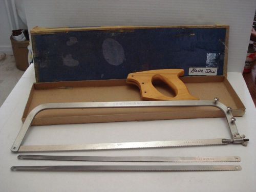 Vintage UNUSED Craftsman Stainless Steel 20 in. Butcher Saw MIB Two Extra Blades