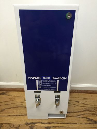 NEW: Hospital Specialty Napkin Tampon Vending Machine Coin Operated Dispenser