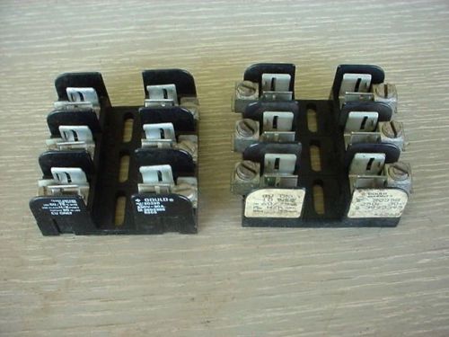 GOULD 30A electrical fuse blocks 20328 250V holders machine machinery panel box