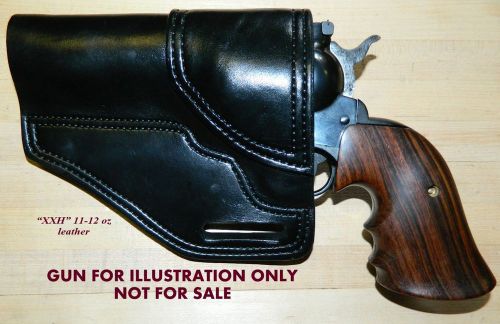Gary c&#039;s avenger owb left hand  &#034;xxh&#034; holster ruger nm blackhawk 4-5/8&#034; leather for sale