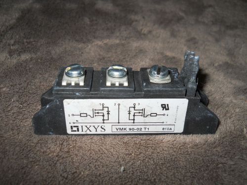 Ixys VMK90-02T1 Dual N-Channel MOSFET Power Block, 200 Volts, 83 Amps
