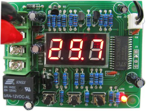 DC 12V -50-110°C heat cool thermostat Temperature Controller thermometer +Sensor