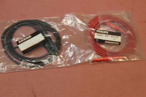 Phillips 5322-397-60157 Red &amp; Black  Cable Set NEW