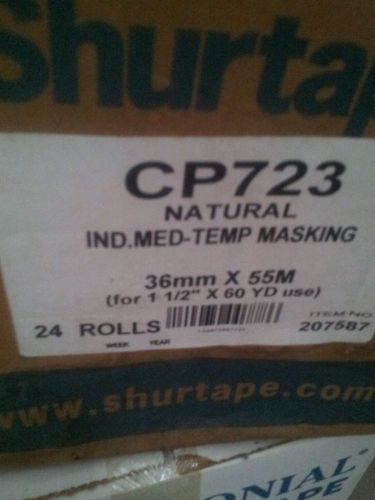Shurtape  1 1/2&#034; masking tape cp723 wow for sale