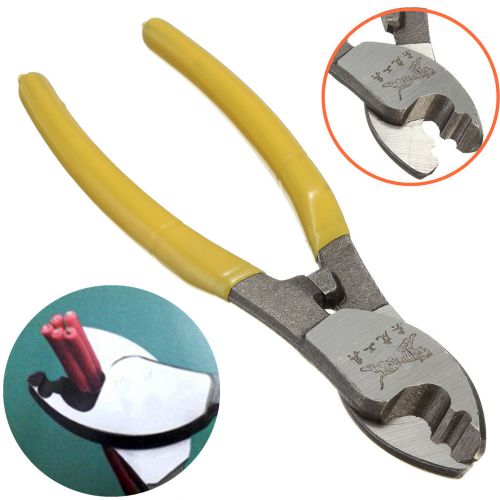 6&#034; Cable Cutter Plastic Handle Electric Wire Stripper Cutting Plier Tool 150mm