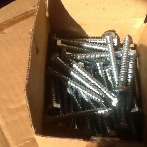 2&#034; lag bolt for satellite installations! 50 in package! for sale