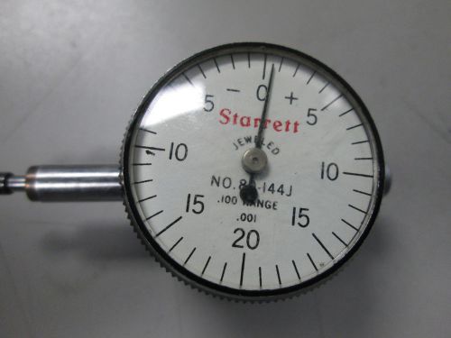 Starrett Mini Dial Indicator No.80-144J .100 range / .001 grads