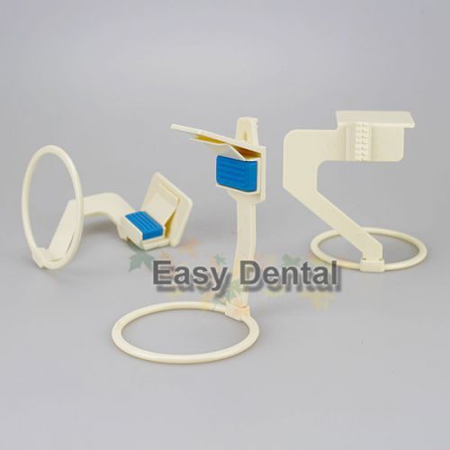 Dental Plastic X-Ray Film CID Cone Indicator Positioner Holder + 50 Bite Pieces