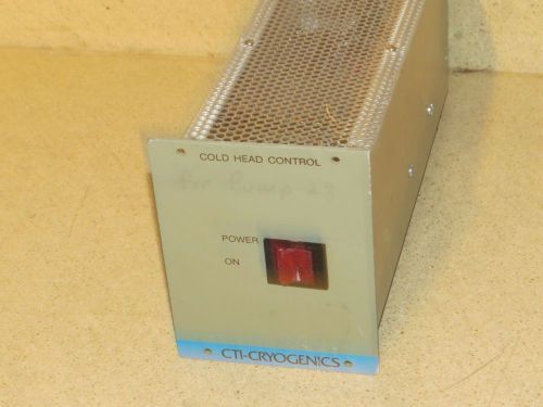 CTI-CRYOGENICS COLD HEAD COUNTROL BOX MODEL G003