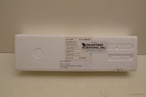 Braintree scientific sarstedt 100pc 0.5ml 9nc microtubes with push cap for sale