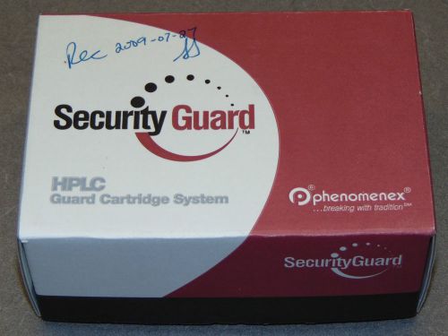 Phenomenex HPLC SecurityGuard Guard Cartridge System Kit KJO-4282