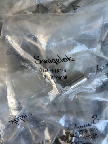 Swagelok 316l-6tb7-9 $8.00 each or lots of 10 for $60.00 78 pieces available for sale