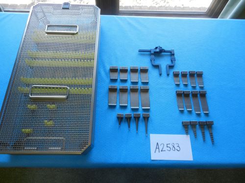 Aesculap Surgical Neuro Spine Titanium Retractor System Set  MF393  COMPLETE!!